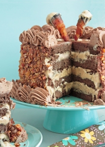 Chocolate Bacon Cake